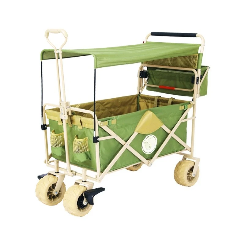 Outdoor tent camping folding cart, camp picnic pull cart, outdoor camping integrated awning cart
Outdoor tent camping folding cart, camp picnic pull cart, outdoor camping integrated awning cart