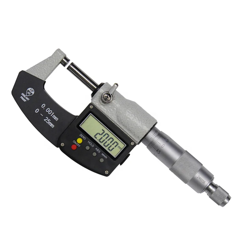 0-25MM/25-50MM/50-75MM/75-100MM Electronic Digital Outside Micrometer 0.001mm Digital Micrometer Screw Gauge Inside Micrometer
0-25MM/25-50MM/50-75MM/75-100MM Electronic Digital Outside Micrometer 0.001mm Digital Micrometer Screw Gauge Inside Micrometer