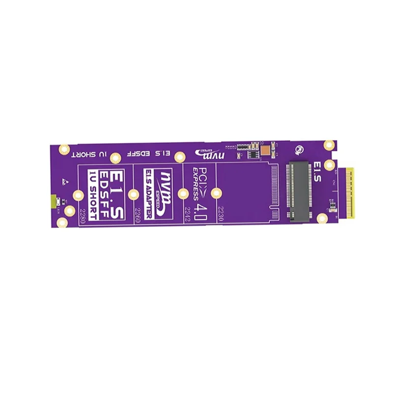 M13K-M.2 Nvme To EDSFF E1.S Adapter M.2 Nvme To E1.S Convert Card M.2 Nvme SSD To EDSFF E1.S Converter For Server/Data Center
M13K-M.2 Nvme To EDSFF E1.S Adapter M.2 Nvme To E1.S Convert Card M.2 Nvme SSD To EDSFF E1.S Converter For Server/Data Center