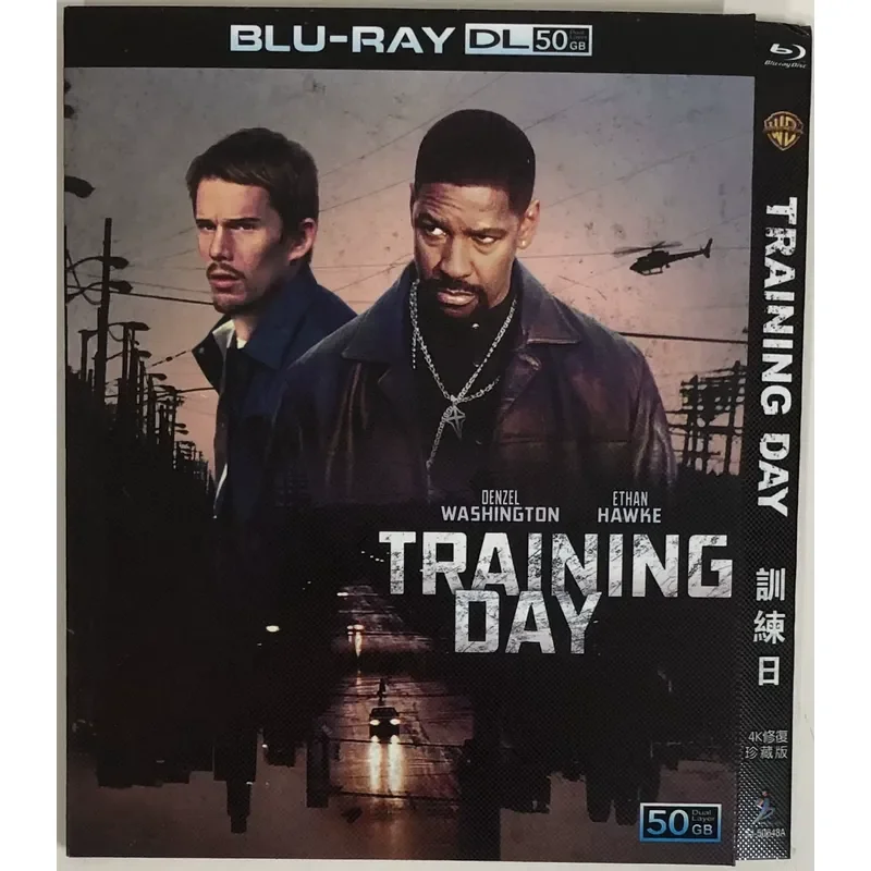 Classic old movie Training Day Mandarin dubbing plus original sound collector's edition BD50 Blu-ray disc
Classic old movie Training Day Mandarin dubbing plus original sound collector's edition BD50 Blu-ray disc