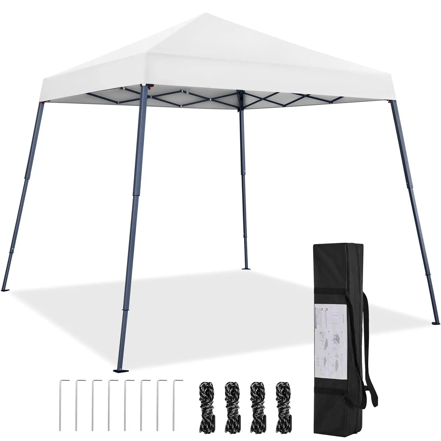 Instant Canopy Tent, 10x10 Slant Leg Easy Outdoor Pop up Canopy, Folding Portable Gazebo Instant Shelter Tent with, Customized
Instant Canopy Tent, 10x10 Slant Leg Easy Outdoor Pop up Canopy, Folding Portable Gazebo Instant Shelter Tent with, Customized
