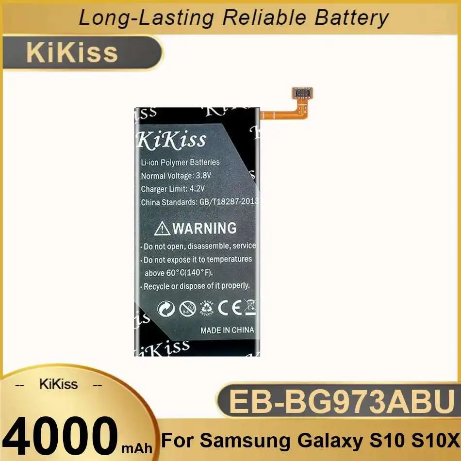 Легкий аккумулятор мобильного телефона, долговечный для Samsung Galaxy S10 S10 X S10X SM-G9730 G9730 EB-BG973ABU 4000 мАч
Легкий аккумулятор мобильного телефона, долговечный для Samsung Galaxy S10 S10 X S10X SM-G9730 G9730 EB-BG973ABU 4000 мАч