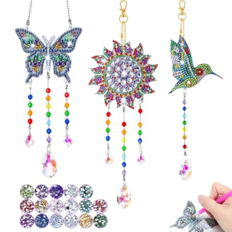 Arts and Crafts for Ages 6-12, Birthday Gifts for 6 7 8 9 10 11 12 Year Old Girls, DIY Diamond Painting Kits for Teens Adults,
Arts and Crafts for Ages 6-12, Birthday Gifts for 6 7 8 9 10 11 12 Year Old Girls, DIY Diamond Painting Kits for Teens Adults,