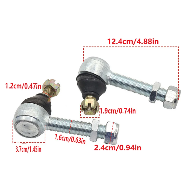 Hand Thread M16*M14 Bolt Tie Rod End Ball Joint for 150cc 250cc Quad Dirt Bike Go Kart Dune Buggy
Hand Thread M16*M14 Bolt Tie Rod End Ball Joint for 150cc 250cc Quad Dirt Bike Go Kart Dune Buggy