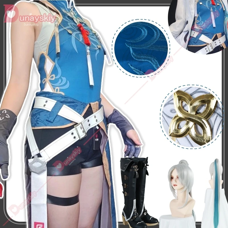 Feixiao Cosplay Honkai Star Rail Costume Wig Game Uniform Headwear Fei Xiao Cosplay Costume Halloween Party Uniform Women Men
Feixiao Cosplay Honkai Star Rail Costume Wig Game Uniform Headwear Fei Xiao Cosplay Costume Halloween Party Uniform Women Men