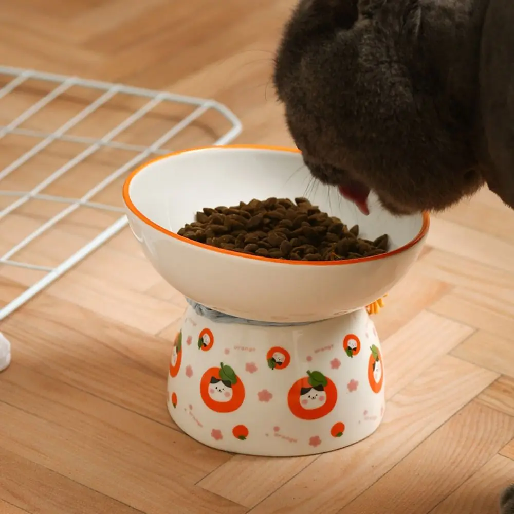Ceramic Cat Bowl Slanted Mouth Anti Tipping Dog Food Feeding Basin Non-slip Large Capacity Pet Drinking Feeder Neck Protection
Ceramic Cat Bowl Slanted Mouth Anti Tipping Dog Food Feeding Basin Non-slip Large Capacity Pet Drinking Feeder Neck Protection