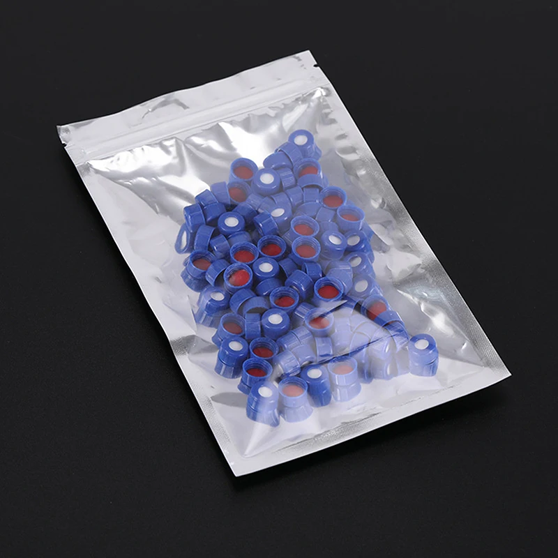 Hot Sale Blue Open-topped Polypropylene Cap Plastic Septa 9 Mm For Chromatography Vial 2 Ml Replacement Agilent
Hot Sale Blue Open-topped Polypropylene Cap Plastic Septa 9 Mm For Chromatography Vial 2 Ml Replacement Agilent