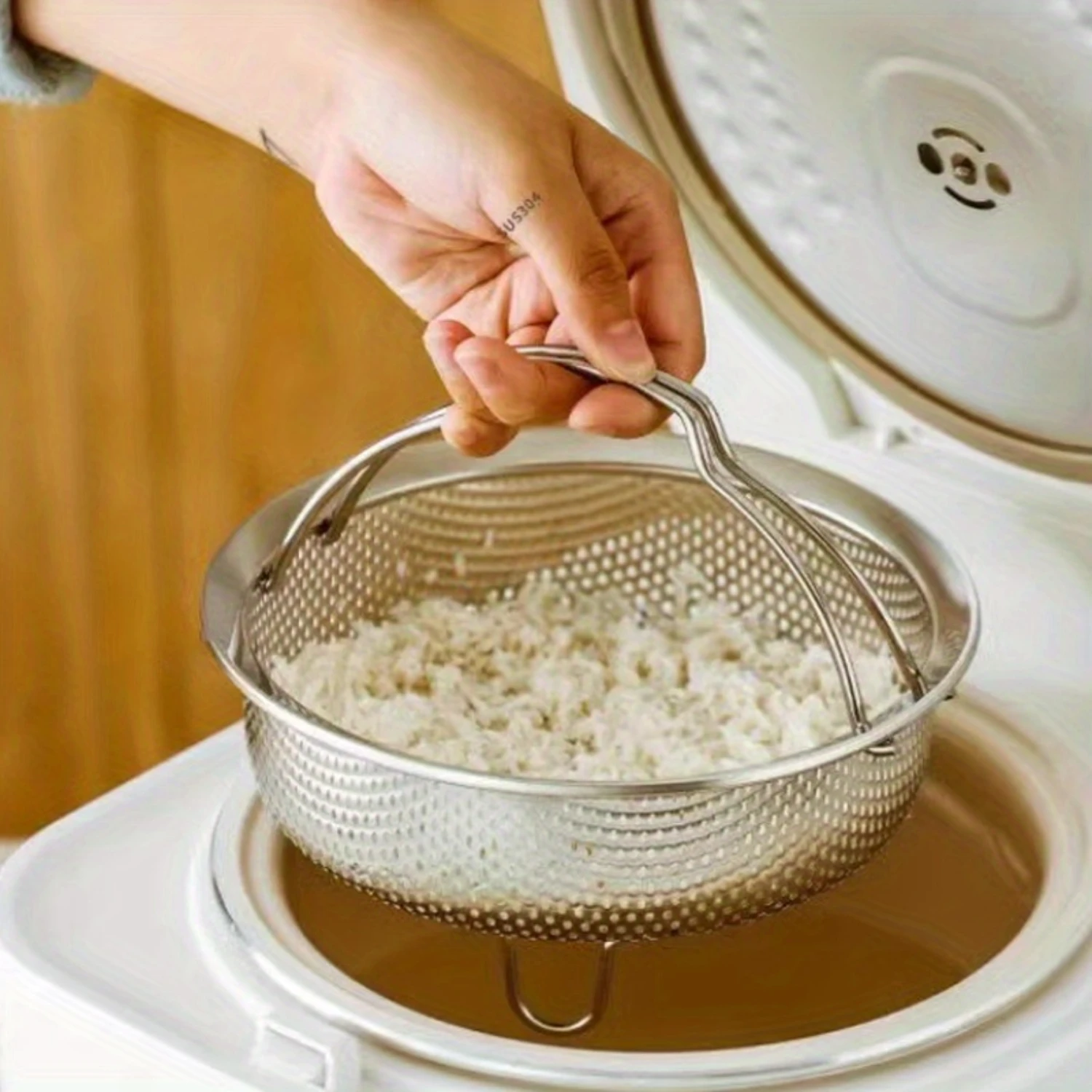 Stainless Steel Steamer Basket - Multifunctional Draining & Straining Tool For Rice, Fruits & Vegetables - Kitchen Organizer And
Stainless Steel Steamer Basket - Multifunctional Draining & Straining Tool For Rice, Fruits & Vegetables - Kitchen Organizer And