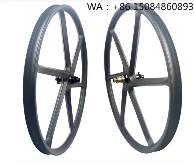 700c 5-Spoke Carbon Fiber Rim, warp-resistant high-strength carbon wheel rim, stylish lightweight replacement part for road bicy
700c 5-Spoke Carbon Fiber Rim, warp-resistant high-strength carbon wheel rim, stylish lightweight replacement part for road bicy