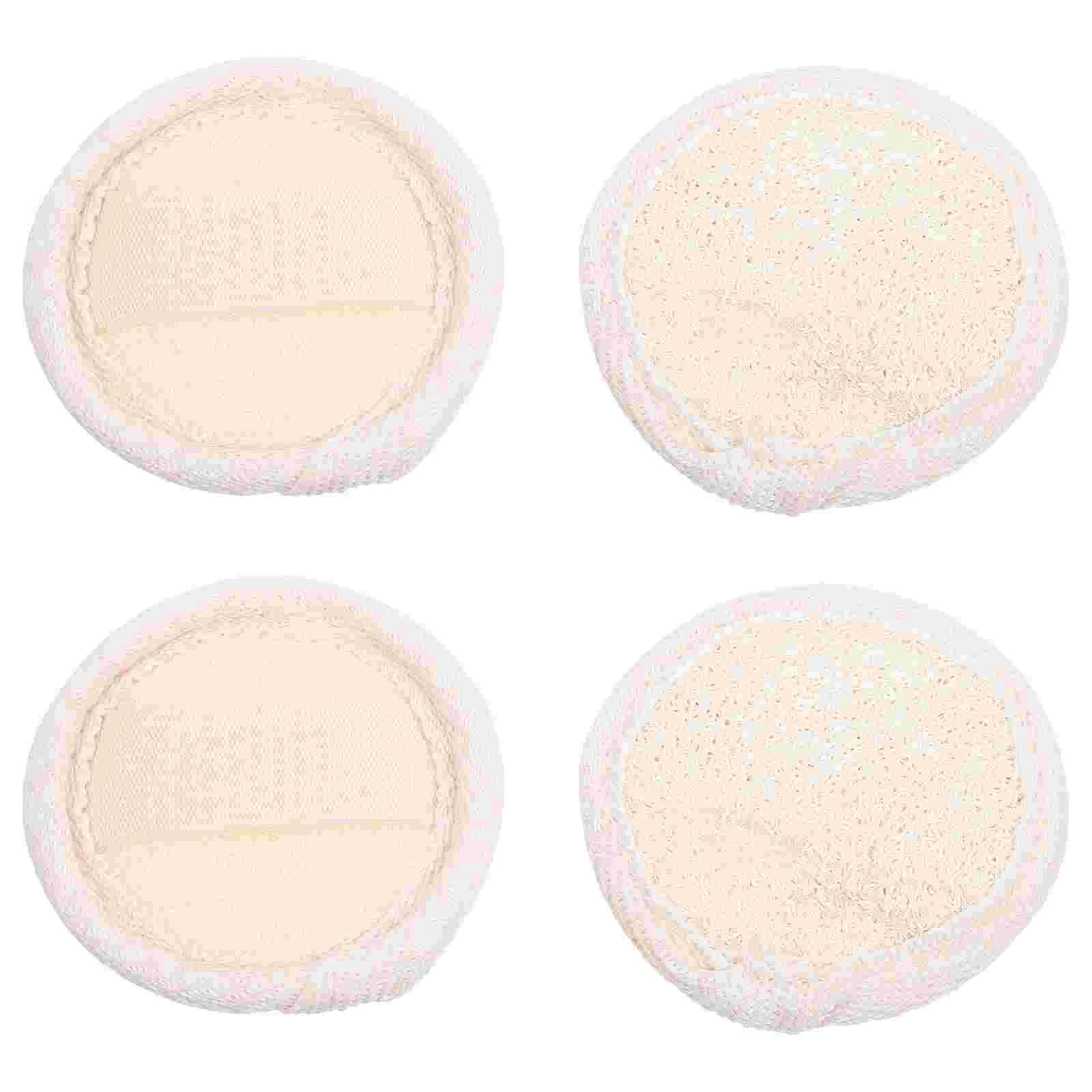 4 Pcs Loofah Facial Cleanser Makeup Remover Wash Pads Face Cleaning Scrubber Round Natural Fabric Body Exfoliating
4 Pcs Loofah Facial Cleanser Makeup Remover Wash Pads Face Cleaning Scrubber Round Natural Fabric Body Exfoliating