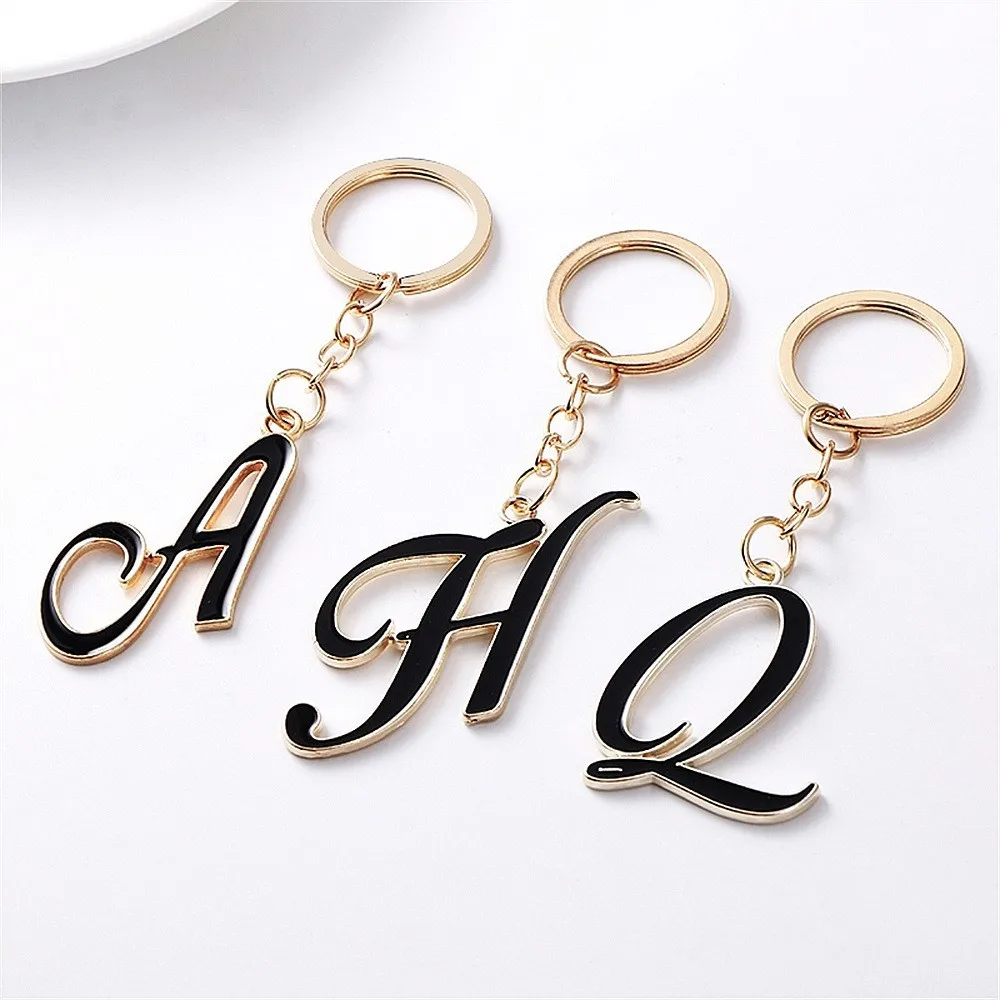 Fashion Metal A-Z Letters Stainless Steel Keychains Silver Color Car Key Ring for Couple Initial Name Multi Functional Design
Fashion Metal A-Z Letters Stainless Steel Keychains Silver Color Car Key Ring for Couple Initial Name Multi Functional Design