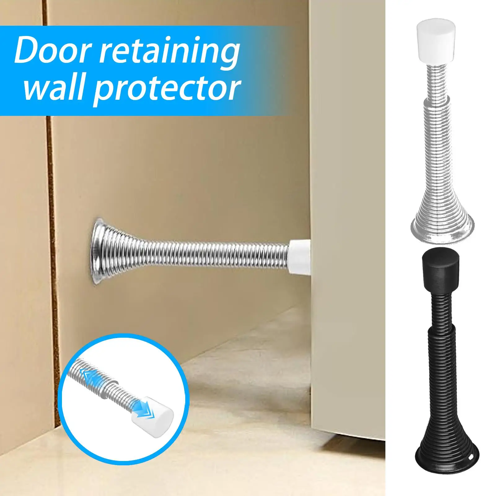 metal Spring Door Crash Pad Door Handle Guard Stopper Anti-Collision Wall Protector Door Stopper Lock Protective
metal Spring Door Crash Pad Door Handle Guard Stopper Anti-Collision Wall Protector Door Stopper Lock Protective