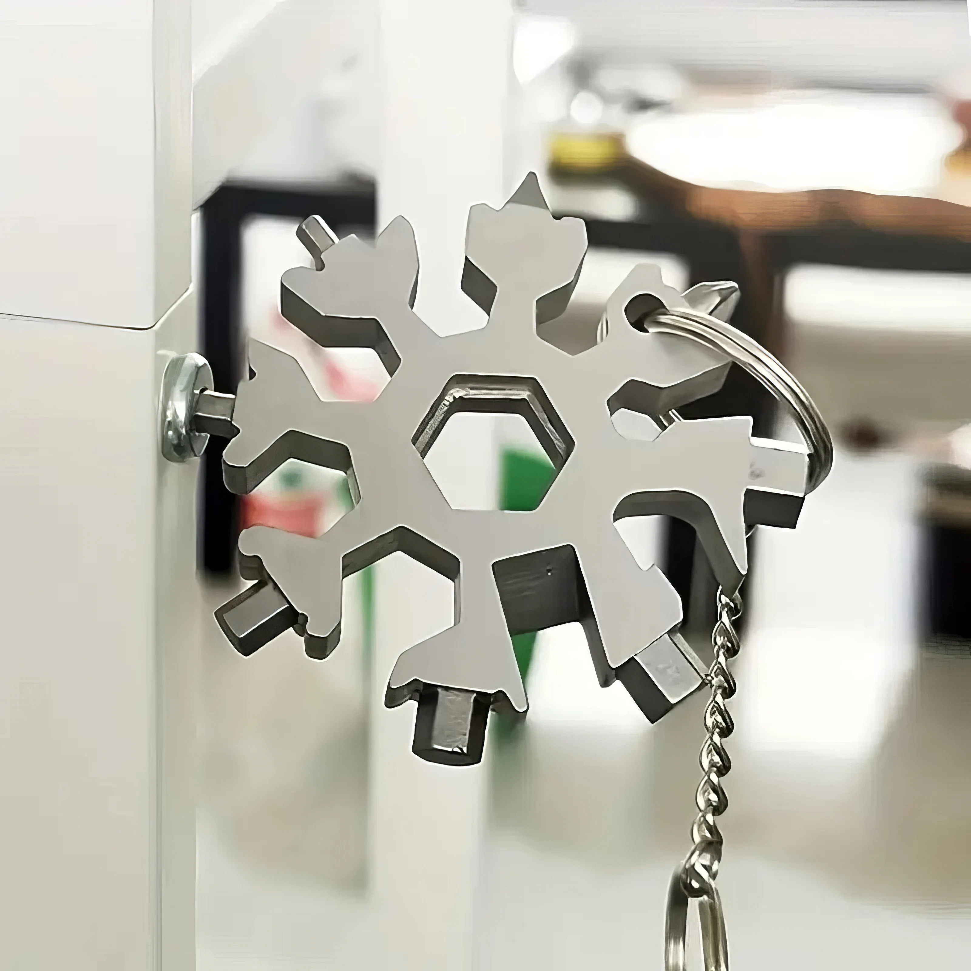 1/2 Snowflake Multi Functional Tool Silver, Unique Multi Functional Tool Screwdriver and Wrench, Gift for Men and Dad
1/2 Snowflake Multi Functional Tool Silver, Unique Multi Functional Tool Screwdriver and Wrench, Gift for Men and Dad