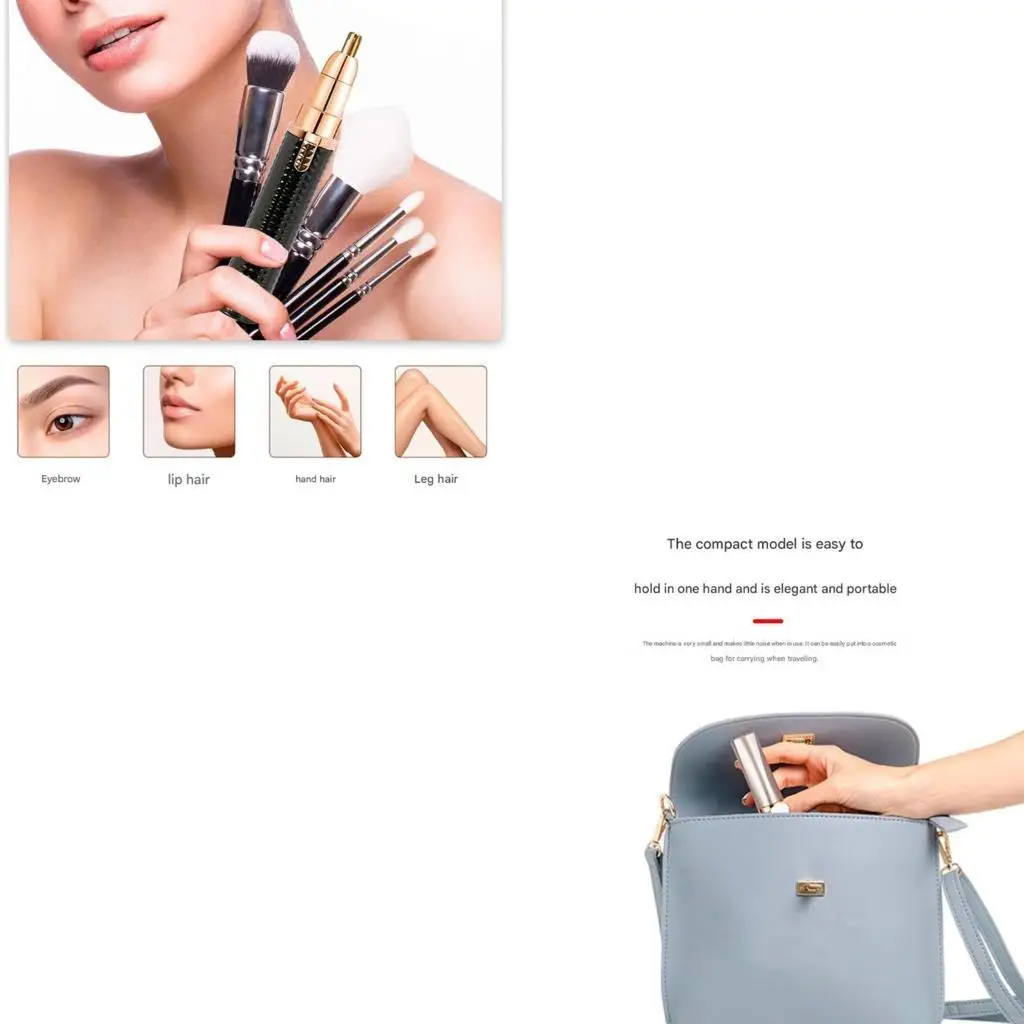 Electric Shaver for Women Trimmer Face Mustache Hair Removal
Electric Shaver for Women Trimmer Face Mustache Hair Removal