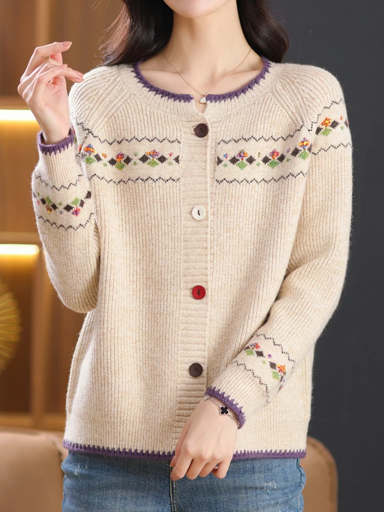 Harajuku Cardigan Sweater Women Spring Autumn Women Clothing Long Sleeve Sweater Single-breasted Knitwear Cardigans
Harajuku Cardigan Sweater Women Spring Autumn Women Clothing Long Sleeve Sweater Single-breasted Knitwear Cardigans
