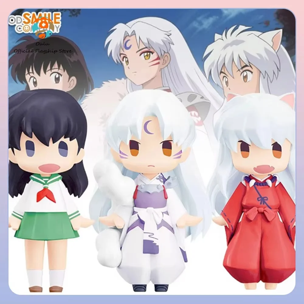 Новая оригинальная серия Gsc Inuyasha Hello Good Smile Inuyasha, экшн-фигурка Sesshomaru, модель Kagome Higurashi, фигурки, подарочная игрушка
Новая оригинальная серия Gsc Inuyasha Hello Good Smile Inuyasha, экшн-фигурка Sesshomaru, модель Kagome Higurashi, фигурки, подарочная игрушка