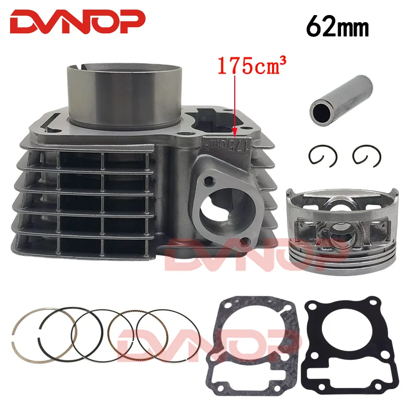 Motorcycle Cylinder piston ring gasket for YINGXIANG CGN160 DOS200 KURAZAI SPARTHA 2 200 2016-2022
Motorcycle Cylinder piston ring gasket for YINGXIANG CGN160 DOS200 KURAZAI SPARTHA 2 200 2016-2022