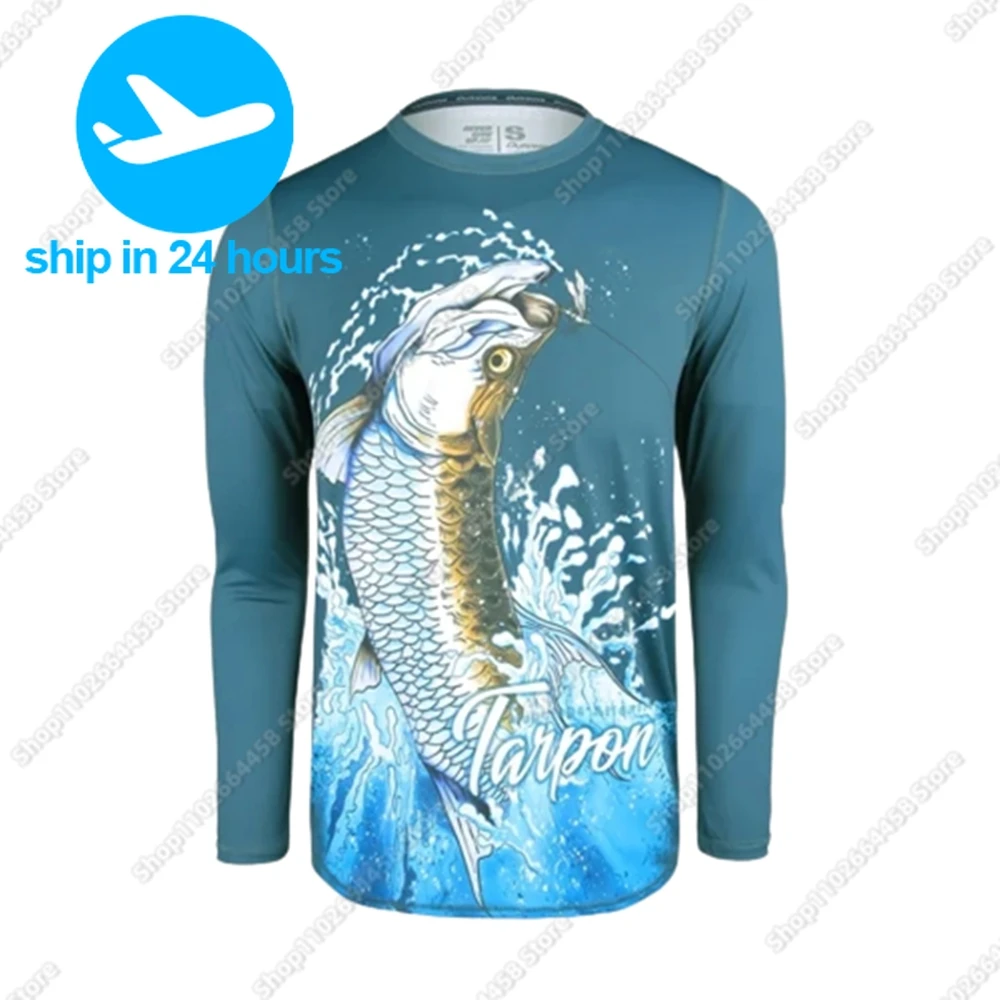 Summer Fishing Clothes Men Sun Uv Protection Fishing Shirt UPF 50+ Outdoor Long Sleeve Fishing Jersey Breathable Camisa De Pesca
Summer Fishing Clothes Men Sun Uv Protection Fishing Shirt UPF 50+ Outdoor Long Sleeve Fishing Jersey Breathable Camisa De Pesca
