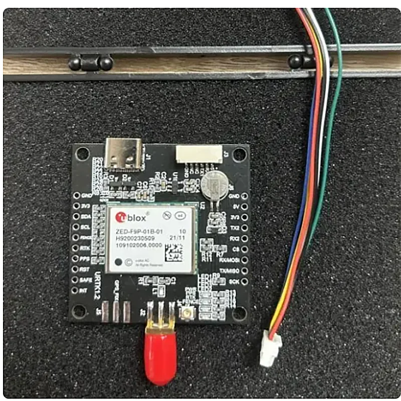 New GPS module ZED-F9P-01B-01 RTK differential centimeter-level positioning module navigation supply rec
New GPS module ZED-F9P-01B-01 RTK differential centimeter-level positioning module navigation supply rec