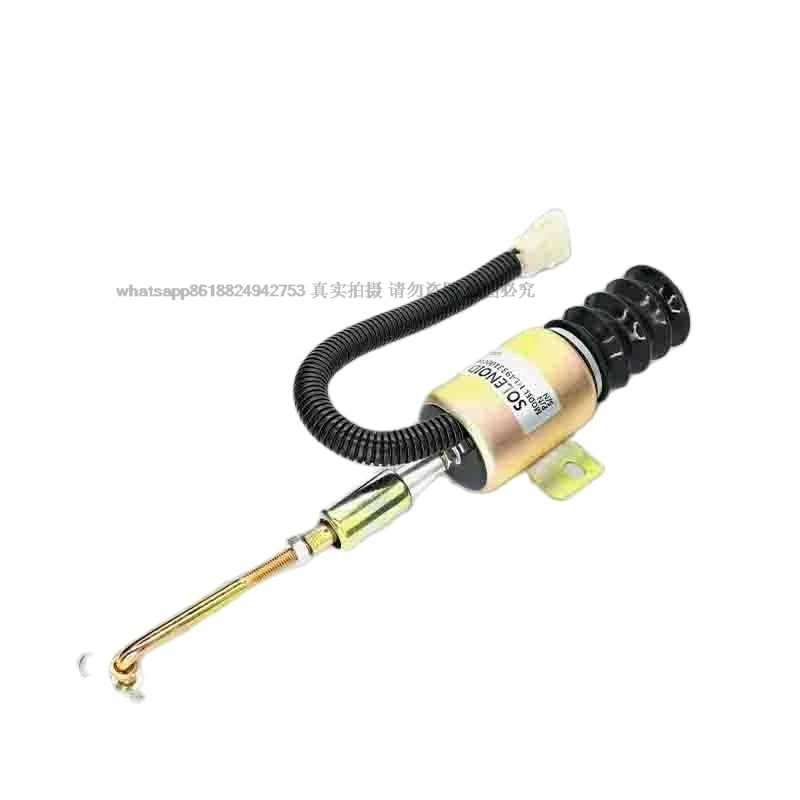 HL49331000144 12V Bus Engine Flameout solenoid valve For Cummins Diesel Engine Bus Generator Excavator
HL49331000144 12V Bus Engine Flameout solenoid valve For Cummins Diesel Engine Bus Generator Excavator