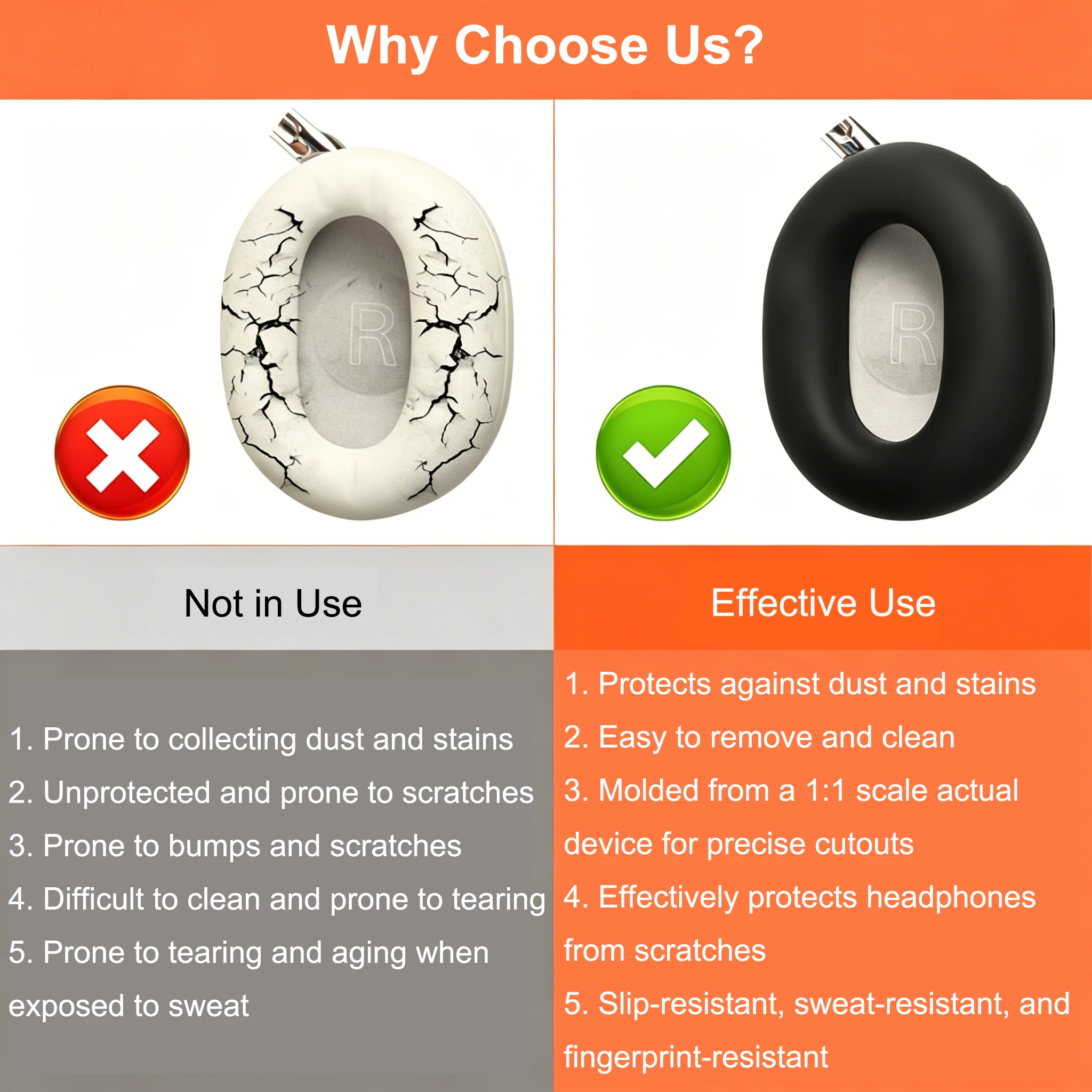 Headphone Silicone Protective Case Headbeam / Earmuff Sleeve / Shell Sleeve for WH-1000X Series Headphones
Headphone Silicone Protective Case Headbeam / Earmuff Sleeve / Shell Sleeve for WH-1000X Series Headphones