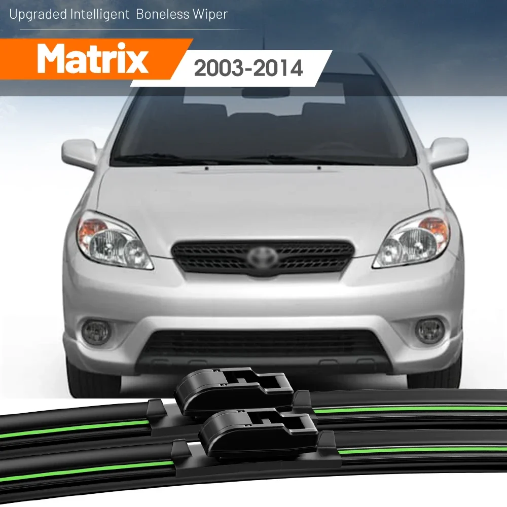 2pcs For Toyota Matrix 2003-2014 Front Windshield Wiper Blades 2004 2007 2008 2009 2010 2012 2013 Windscreen Window Accessories
2pcs For Toyota Matrix 2003-2014 Front Windshield Wiper Blades 2004 2007 2008 2009 2010 2012 2013 Windscreen Window Accessories