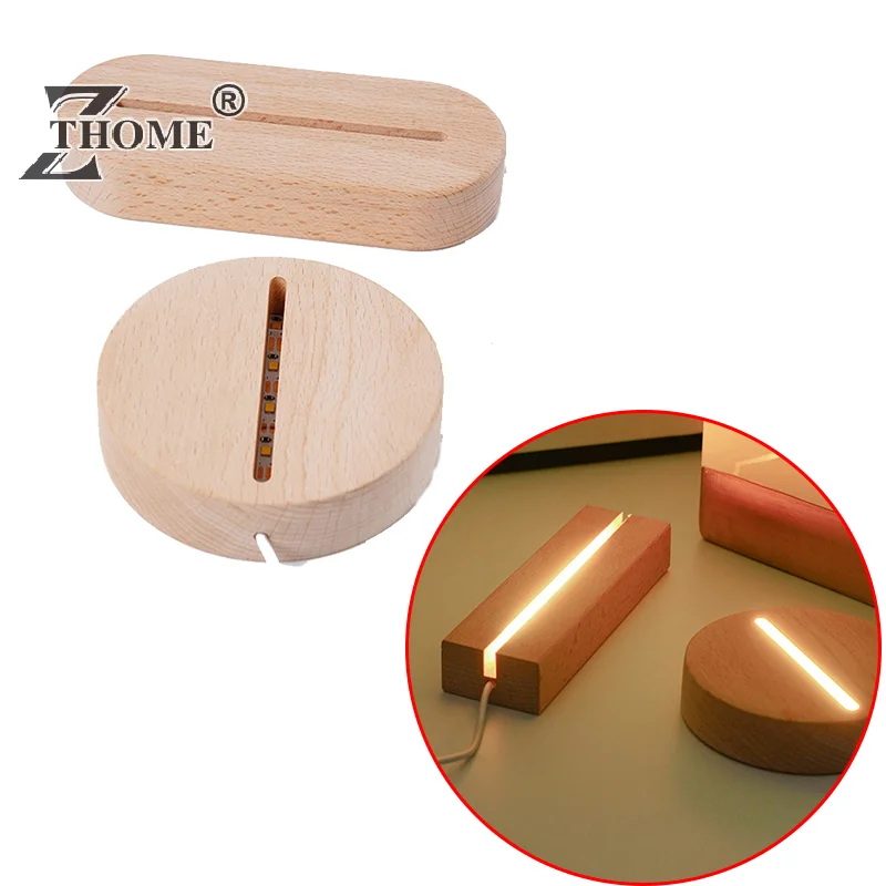 DIY Solid Wood Luminous Lamp Holder 3D Acrylic LED Solid Wood Night Light Base Room Decoration Living Room Decoration
DIY Solid Wood Luminous Lamp Holder 3D Acrylic LED Solid Wood Night Light Base Room Decoration Living Room Decoration