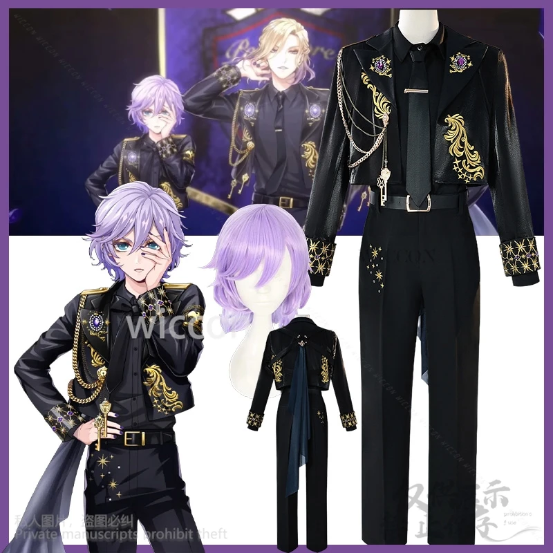 Pomefiore La volonté Cosplay Game TwistedWonderland Anime Costume Black Coat Pants Gothic Uniform Jirai Kei Halloween Customized
Pomefiore La volonté Cosplay Game TwistedWonderland Anime Costume Black Coat Pants Gothic Uniform Jirai Kei Halloween Customized