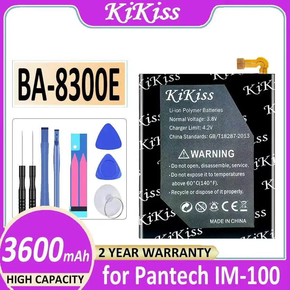 3600 мАч для Pantech IM-100 IM-100K IM-100S BA-8300E долговечный экологически чистый аккумулятор для мобильного телефона
3600 мАч для Pantech IM-100 IM-100K IM-100S BA-8300E долговечный экологически чистый аккумулятор для мобильного телефона
