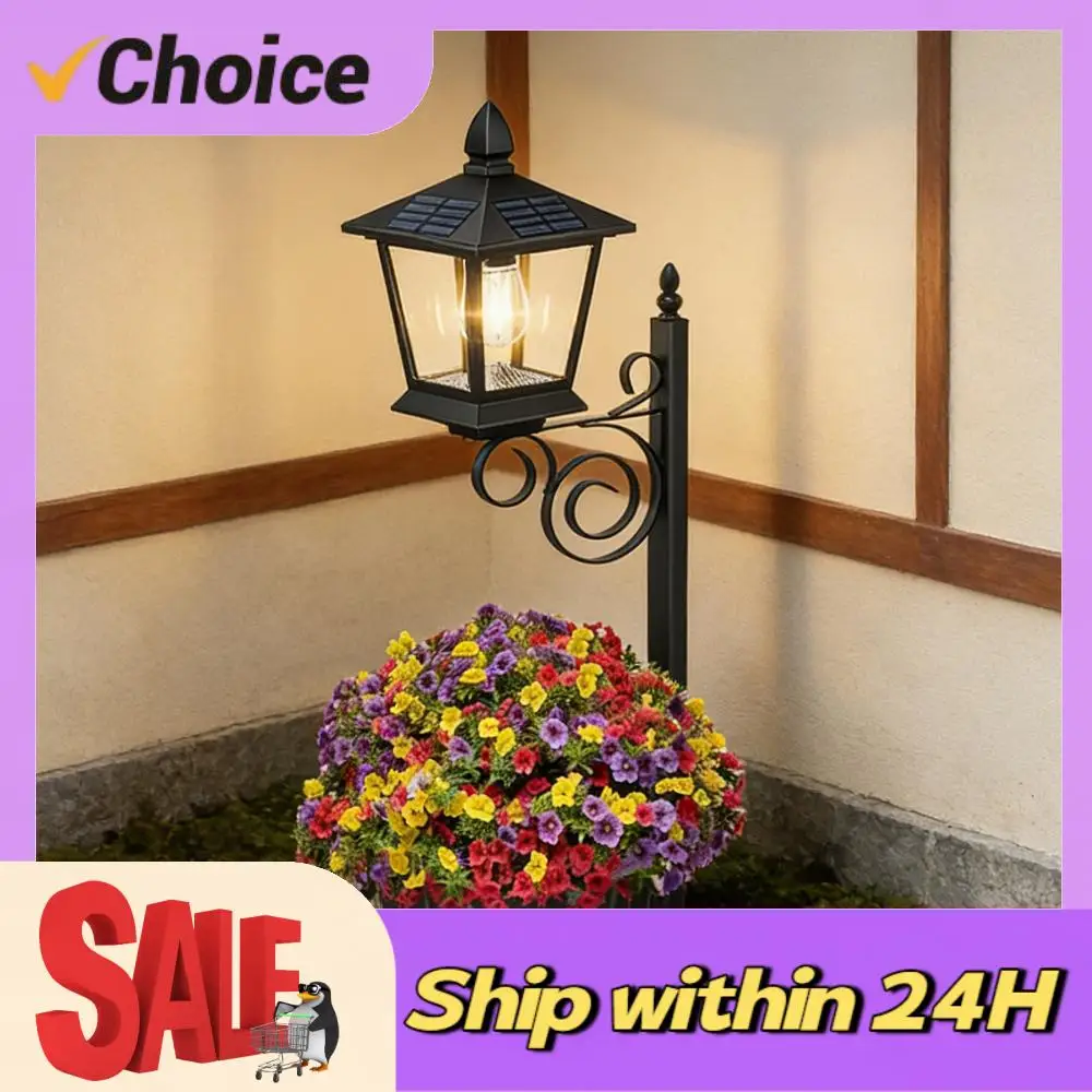 Outdoor Solar Planter Light Auto On/off Sensor Wall-Mounted Solar Garden Light for Outside Front Door Yard (No Flowers Included)
Outdoor Solar Planter Light Auto On/off Sensor Wall-Mounted Solar Garden Light for Outside Front Door Yard (No Flowers Included)