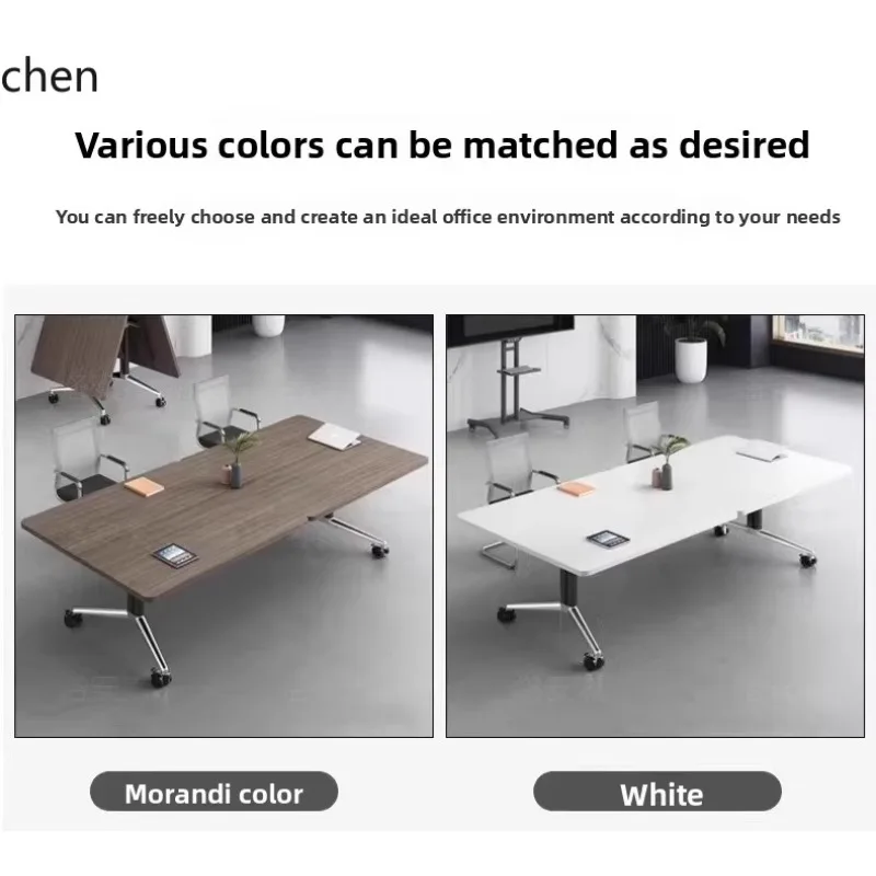 DSA folding conference desk movable long oval conference table splicing combination
DSA folding conference desk movable long oval conference table splicing combination