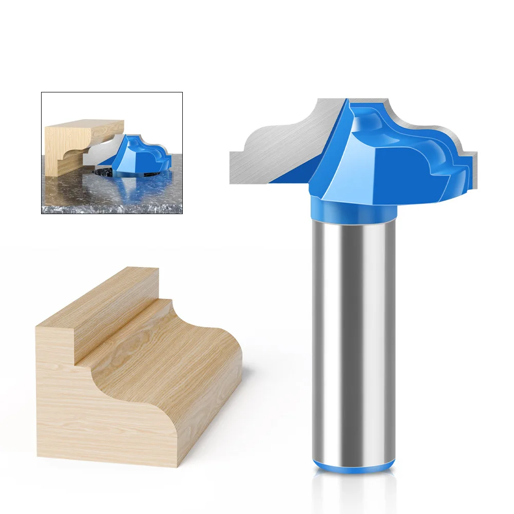 1pc Double Edge Arc Router Bit for Cabinet Door Panel Edge Milling Cutter Woodworking Decoration Carbide Tip
1pc Double Edge Arc Router Bit for Cabinet Door Panel Edge Milling Cutter Woodworking Decoration Carbide Tip