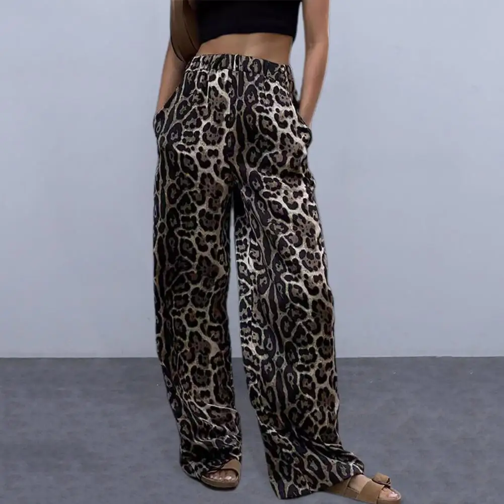 2024 Vintage Leopard Print Wide-leg Pants Women Casual High-waisted Trouser Spring Summer Office Lady Clothes Fashion Streetwear
2024 Vintage Leopard Print Wide-leg Pants Women Casual High-waisted Trouser Spring Summer Office Lady Clothes Fashion Streetwear