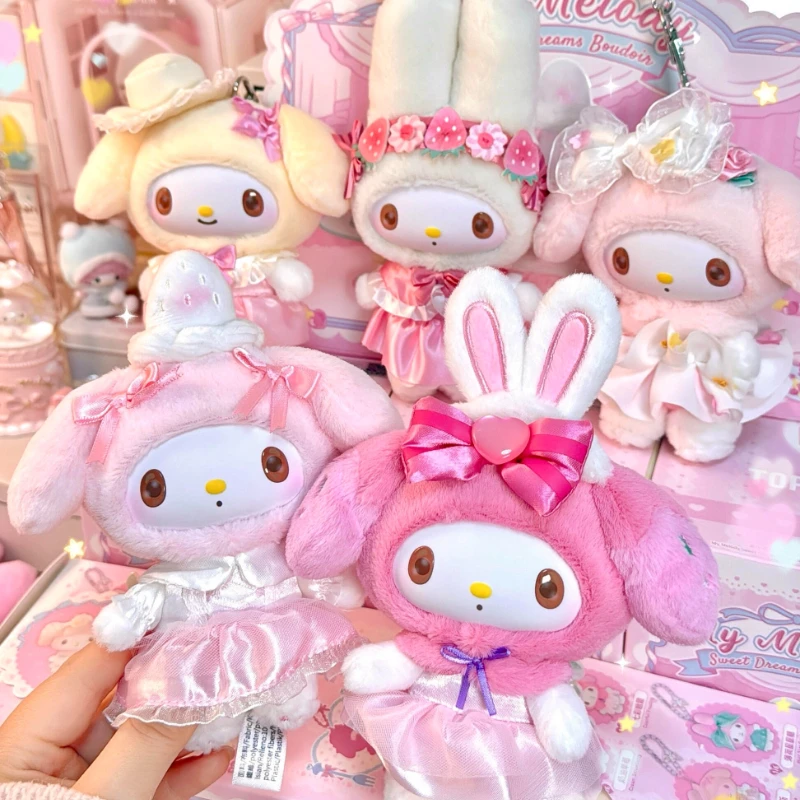 Коллекционная фигурка My Melody из серии Sweet Dreams Boudoin: Сюрприз-бокс, кавайная аниме-фигурка, подвеска для сумки, декоративные игрушки, подарок
Коллекционная фигурка My Melody из серии Sweet Dreams Boudoin: Сюрприз-бокс, кавайная аниме-фигурка, подвеска для сумки, декоративные игрушки, подарок