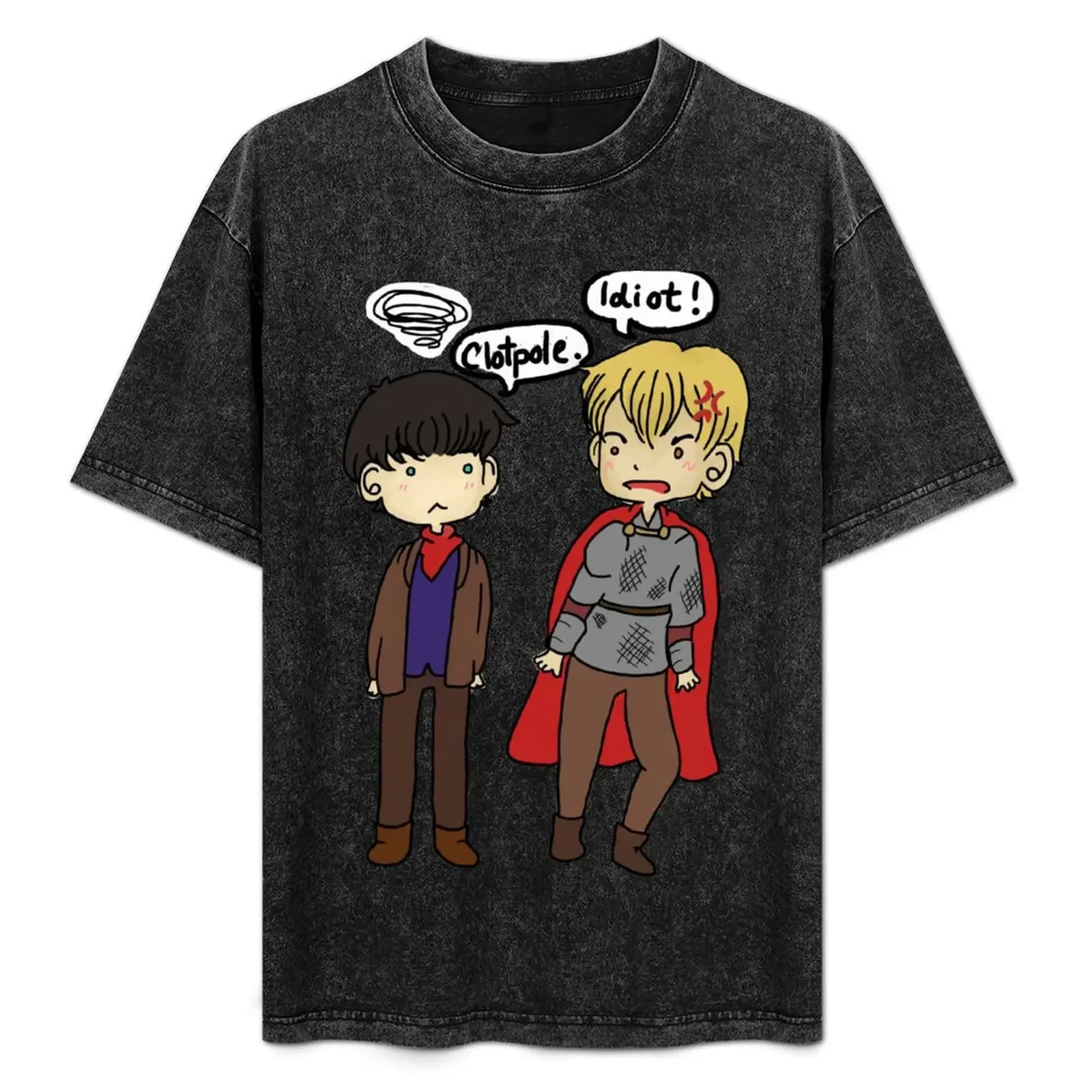 Merlin & Arthur T-Shirt funny shirt cotton animal prinfor boys baggy shirts vintage clothes men workout shirt
Merlin & Arthur T-Shirt funny shirt cotton animal prinfor boys baggy shirts vintage clothes men workout shirt