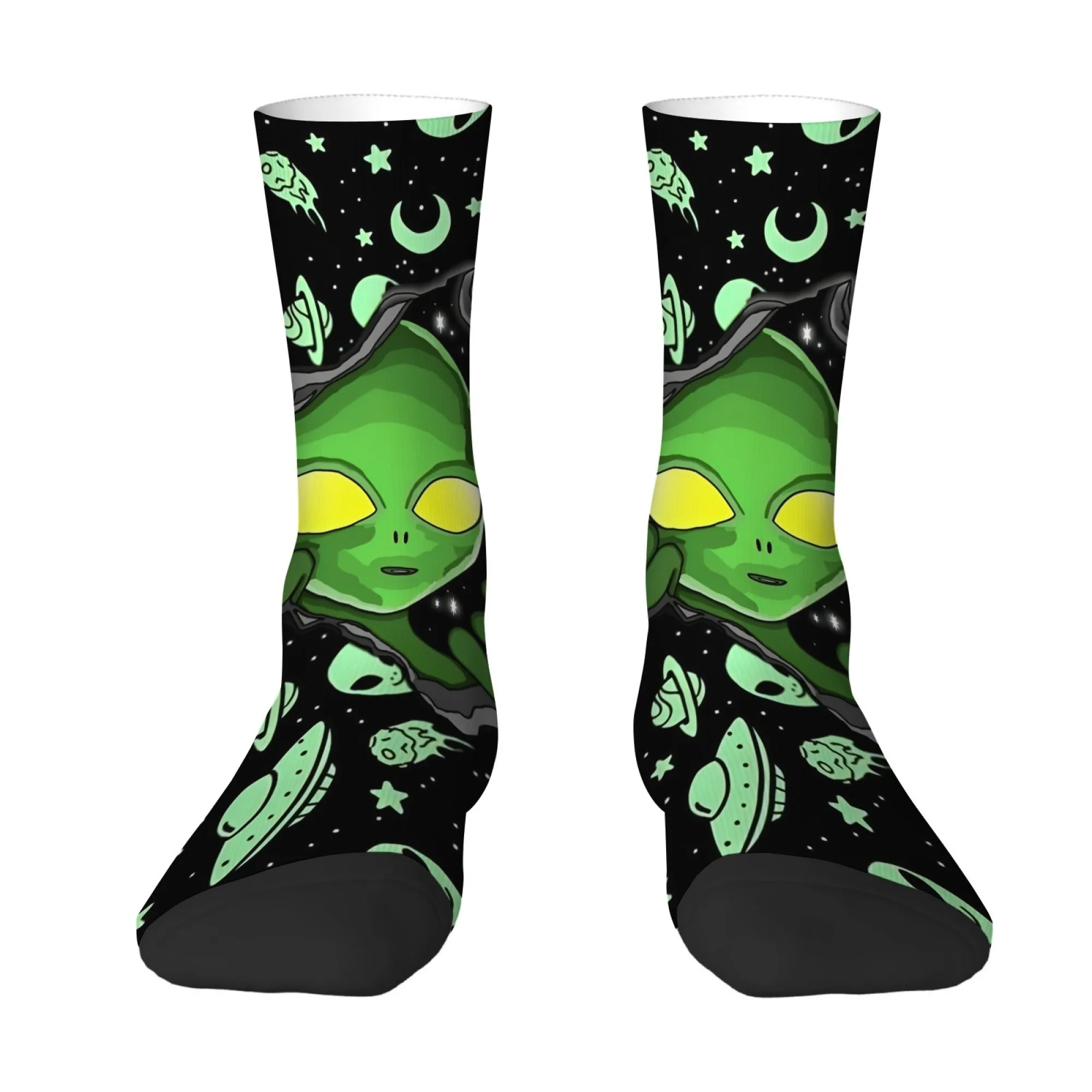 Novel and Quirky Alien-themed Ripped Print Men's Socks Comfortable Soft Skin-friendly Socks Street Retro Harajuku Fun Socks
Novel and Quirky Alien-themed Ripped Print Men's Socks Comfortable Soft Skin-friendly Socks Street Retro Harajuku Fun Socks