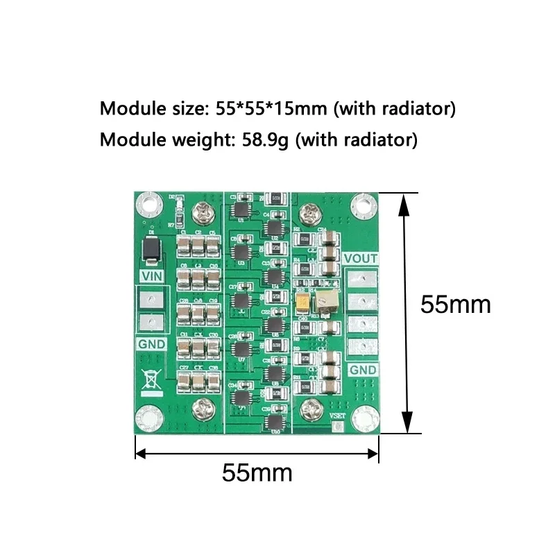 LT3045 Module Positive Voltage Power Supply with 4 6 810 Parallel Low-noise Linear 4 Layers PCB Design
LT3045 Module Positive Voltage Power Supply with 4 6 810 Parallel Low-noise Linear 4 Layers PCB Design