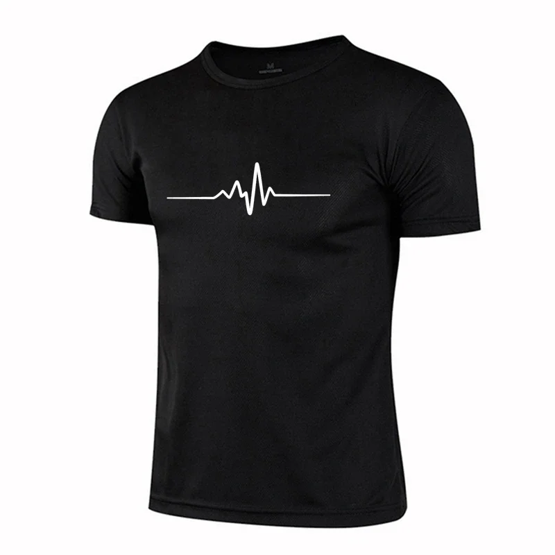 Silk quick-drying short-sleeved summer running sports lightweight breathable round-neck moisture-wicking men's T-shirt in variou
Silk quick-drying short-sleeved summer running sports lightweight breathable round-neck moisture-wicking men's T-shirt in variou