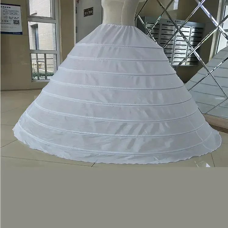 High Quality Polyester Taffeta Petticoat Ball Gown For Bridal Dresses Wedding Accessory Underskirt 8 Rims
High Quality Polyester Taffeta Petticoat Ball Gown For Bridal Dresses Wedding Accessory Underskirt 8 Rims