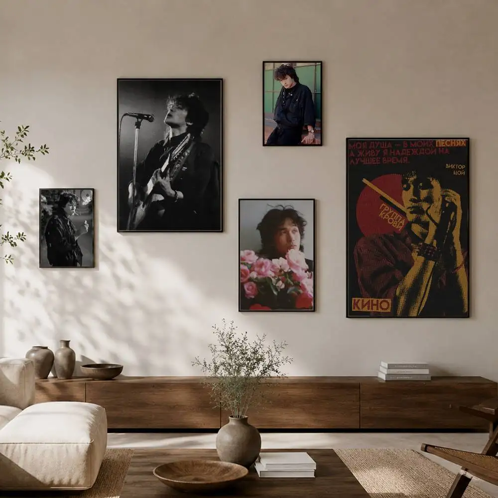 Viktor T-Tsoi K-KINO HD Waterproof Self-adhesive Poster Wall Sticker Home Decor
Viktor T-Tsoi K-KINO HD Waterproof Self-adhesive Poster Wall Sticker Home Decor