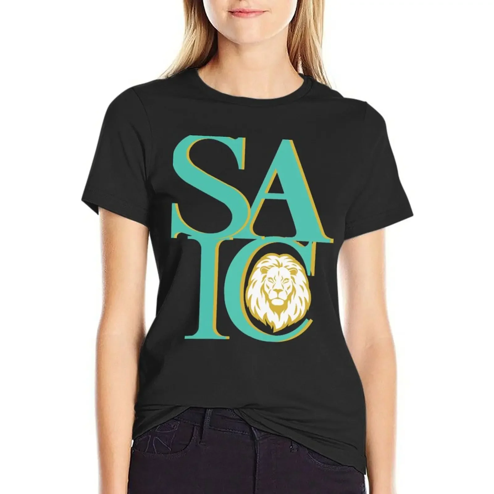 School of the Art Institute of Chicago Gold Lion T-Shirt graphics hippie clothes vintage clothes Women t-shirts
School of the Art Institute of Chicago Gold Lion T-Shirt graphics hippie clothes vintage clothes Women t-shirts