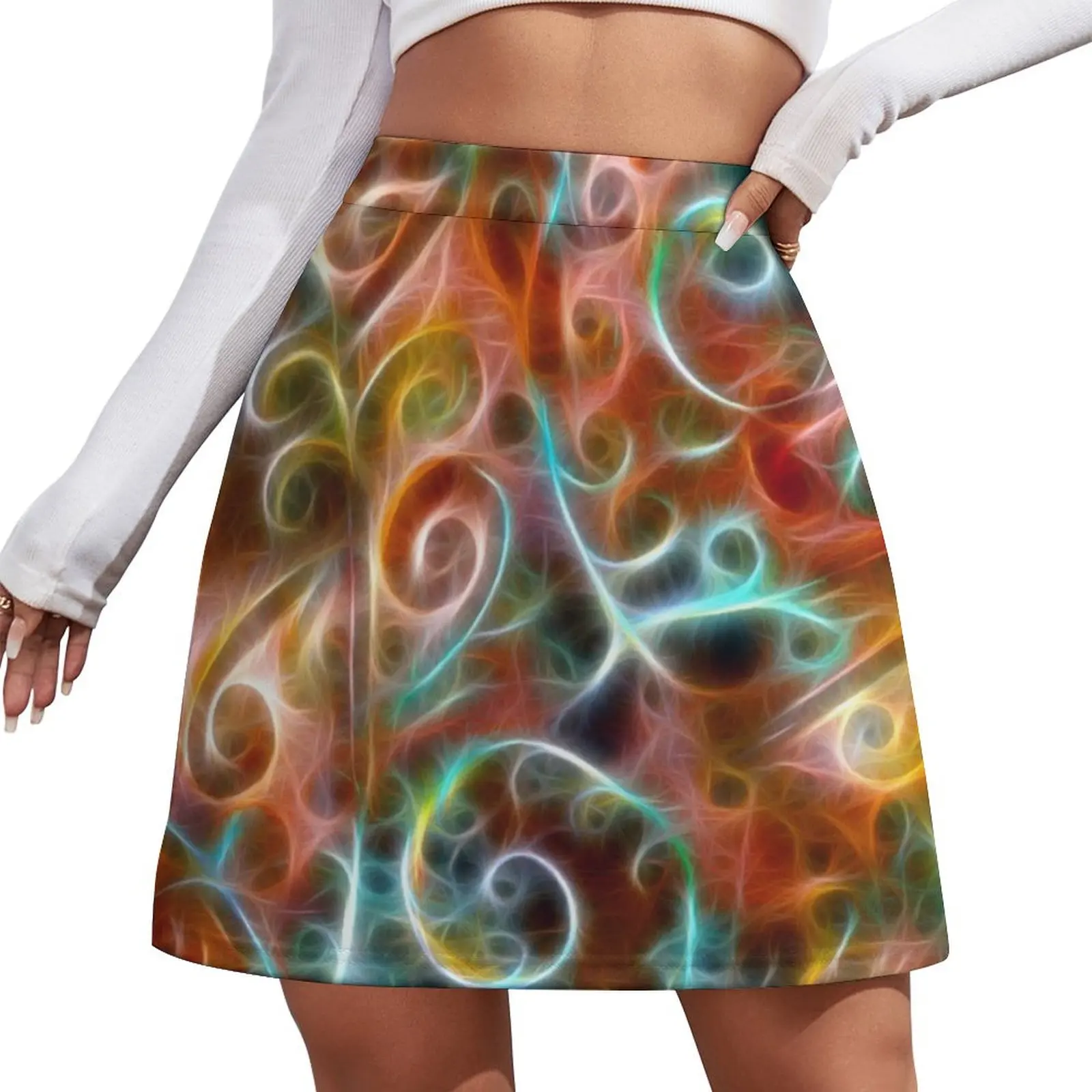 Squiggles Mini Skirt fashion korean clothing Dresses womans clothing midi skirt for women Mini Skirt
Squiggles Mini Skirt fashion korean clothing Dresses womans clothing midi skirt for women Mini Skirt