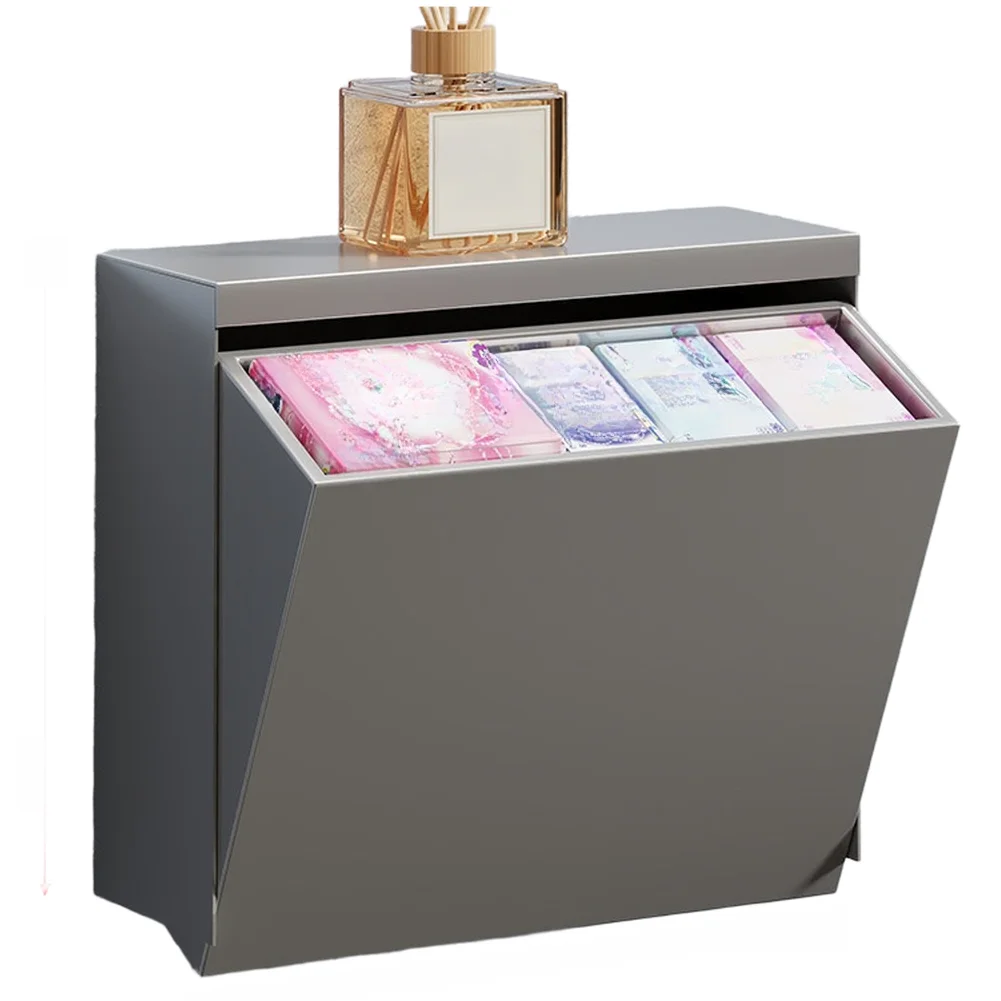 No Drill Wall Mounted Tissue Holder for Bathroom Moisture Resistant Iron Build for Toilet Paper and Small Items
No Drill Wall Mounted Tissue Holder for Bathroom Moisture Resistant Iron Build for Toilet Paper and Small Items
