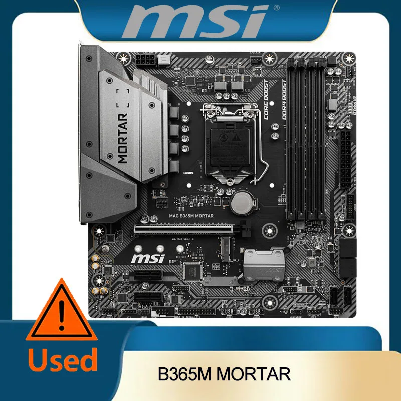 MSI MAG B365M MORTAR LGA 1151, материнская плата Intel B365 Micro ATX Intel 
MSI MAG B365M MORTAR LGA 1151, материнская плата Intel B365 Micro ATX Intel