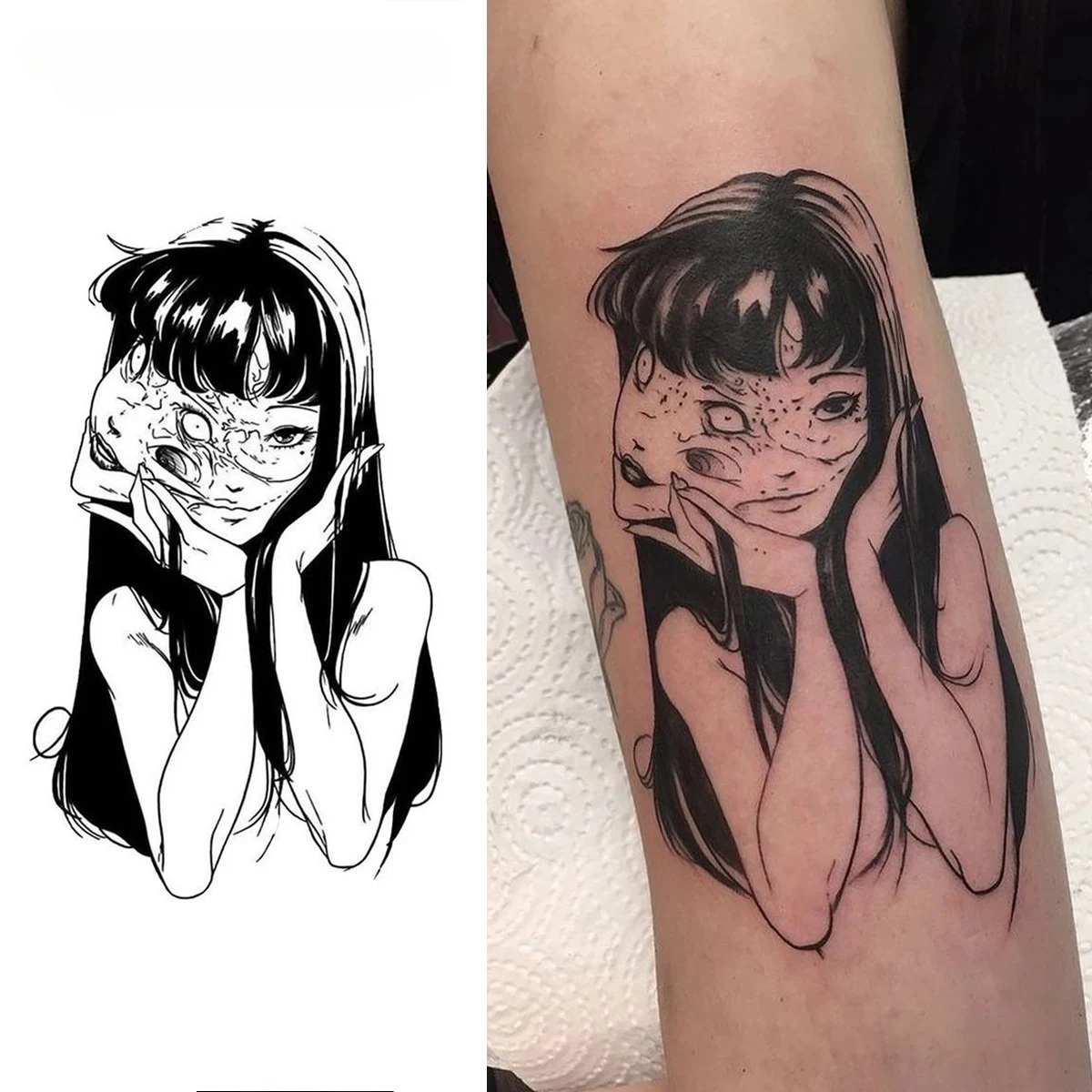 Временные татуировки с изображением японских аниме-девушек, держатся до 15 дней, новая технология, волшебные водостойкие полупостоянные наклейки.
Временные татуировки с изображением японских аниме-девушек, держатся до 15 дней, новая технология, волшебные водостойкие полупостоянные наклейки.