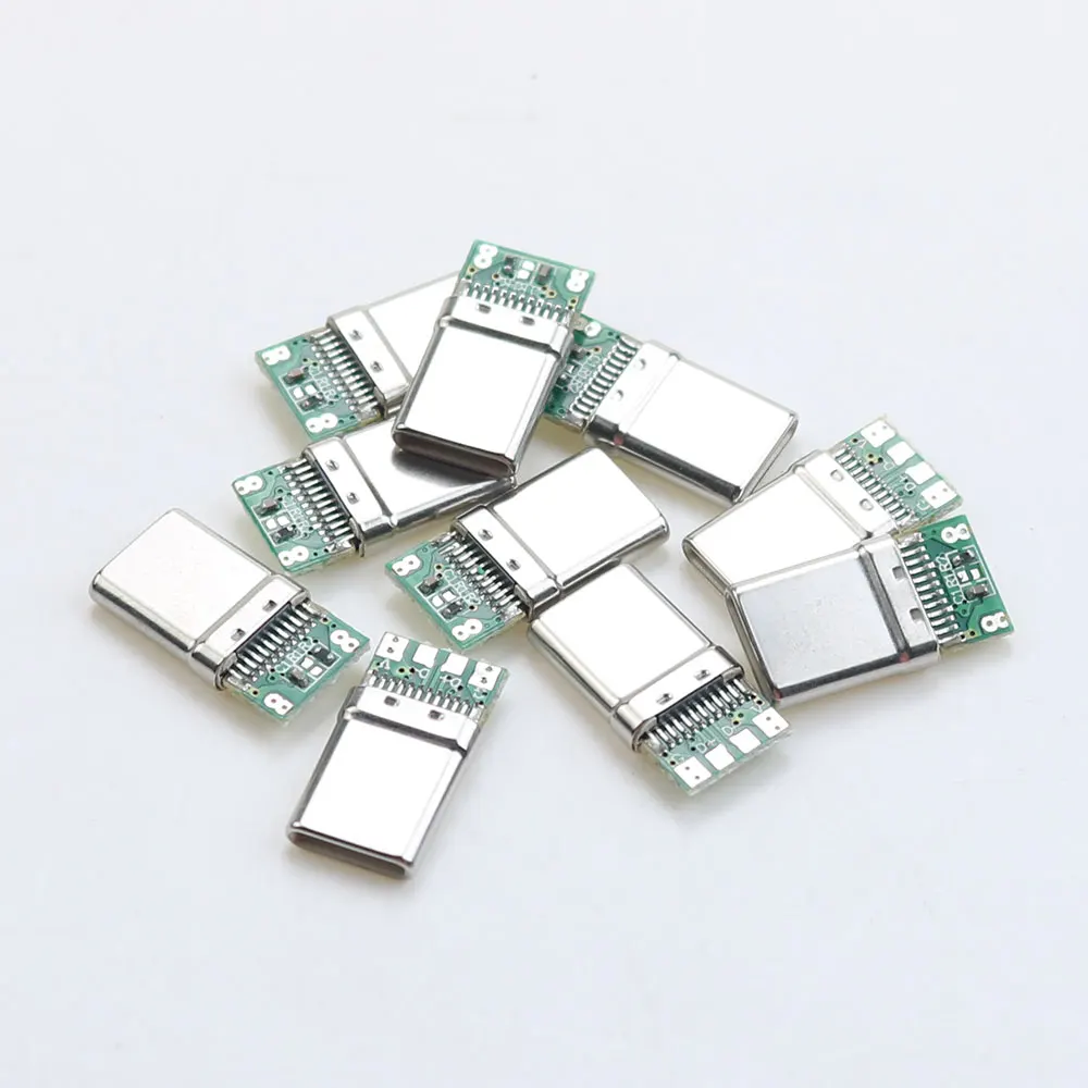 5-10PCS USB C Type-c OTG male 4P with 5.1K resistance data power adapter 4 solder joint plug USB adapter
5-10PCS USB C Type-c OTG male 4P with 5.1K resistance data power adapter 4 solder joint plug USB adapter