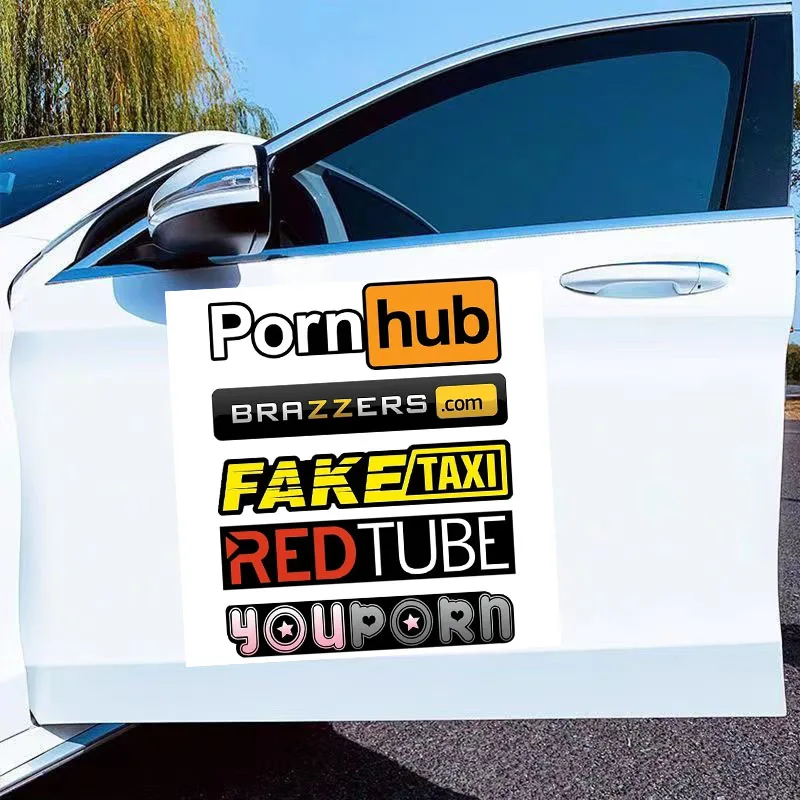 Personalized Taxi Stickers Custom Racing Fun Decals Scratch Resistant Car Motorcycle Parts