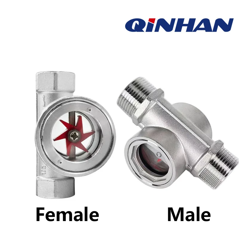 304 stainless steel impeller sight glass with male/female eccentric flow indicator and internal and external thread observation
304 stainless steel impeller sight glass with male/female eccentric flow indicator and internal and external thread observation