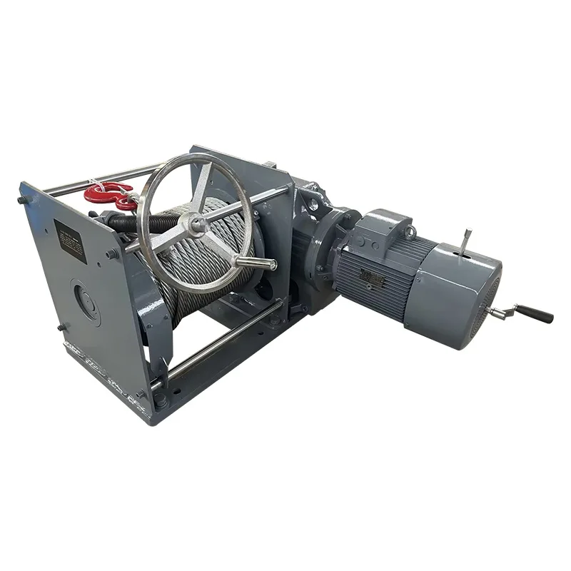 Electric hand cranked winch, 3-ton electromagnetic brake, marine traction, European style silent small winch 
Electric hand cranked winch, 3-ton electromagnetic brake, marine traction, European style silent small winch