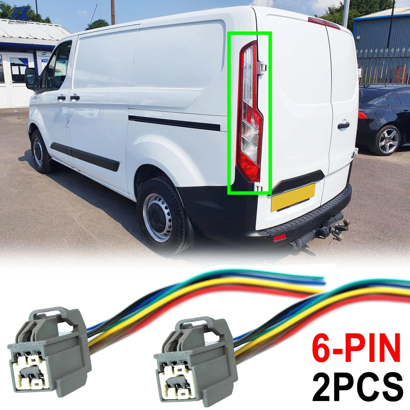 2pcs For Ford Transit Custom Tourneo Mk8 Mk9 2014 - 2025 Rear Tail Light Bulb Harness Connector Plug Loom Prewired 1829122
2pcs For Ford Transit Custom Tourneo Mk8 Mk9 2014 - 2025 Rear Tail Light Bulb Harness Connector Plug Loom Prewired 1829122